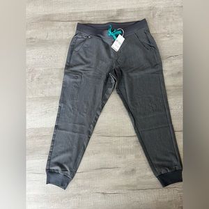 FIGS Zamora High Waisted Jogger Yoga Waistband Women Scrub Pants